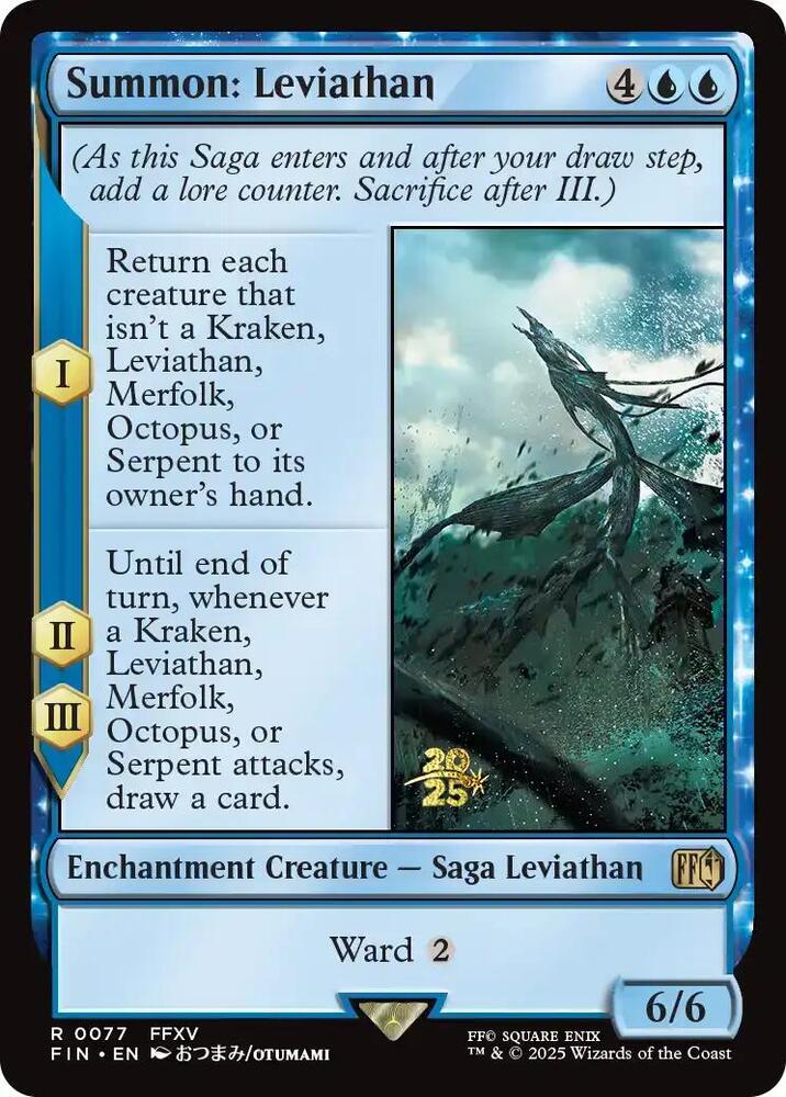 Summon: Leviathan (77) [Prerelease Cards]