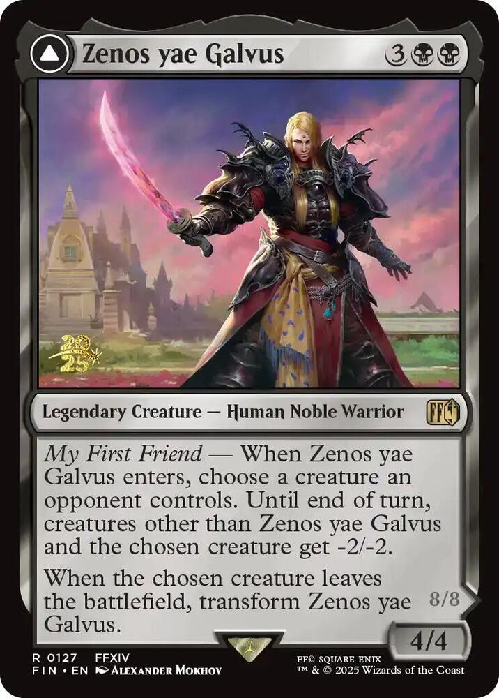 Zenos yae Galvus (127) [Prerelease Cards]