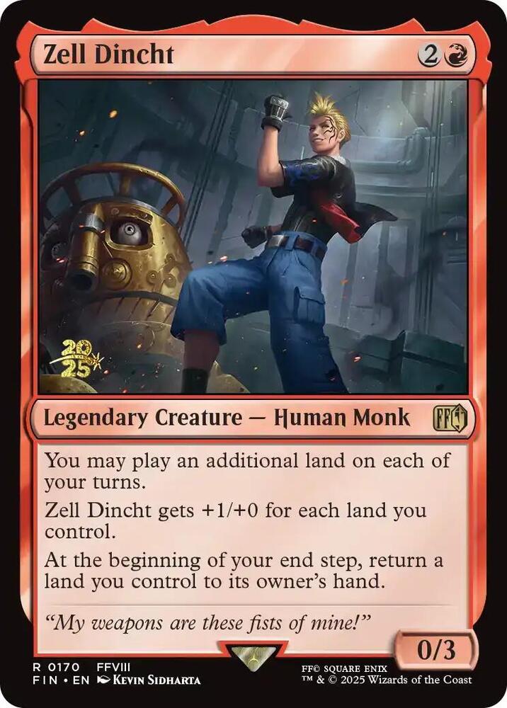Zell Dincht (170) [Prerelease Cards]