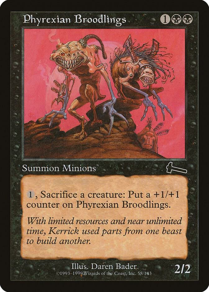 Phyrexian Broodlings (58) [Urza's Legacy]