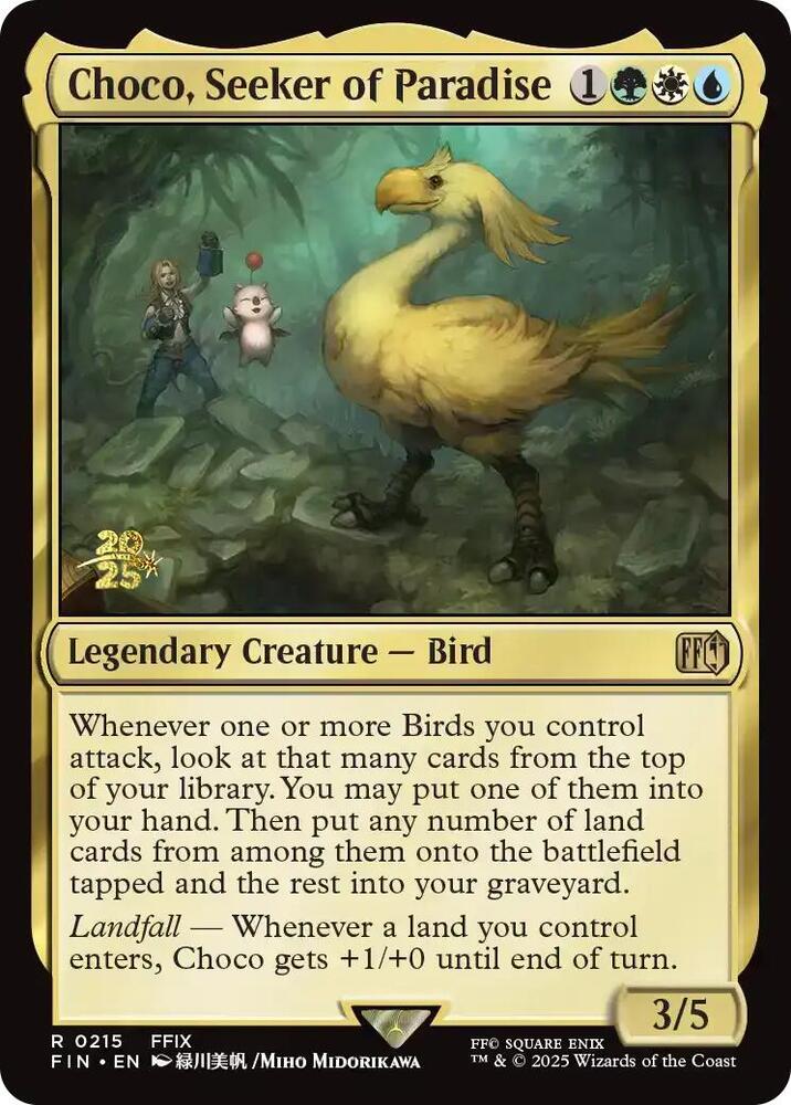 Choco, Seeker of Paradise (215) [Prerelease Cards]