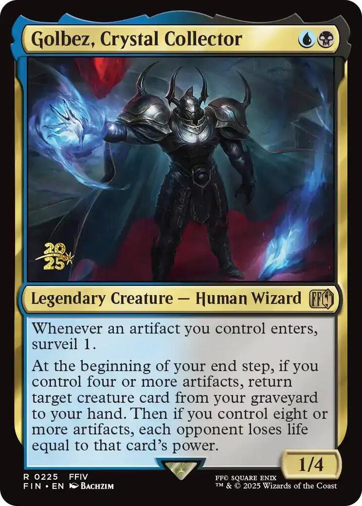 Golbez, Crystal Collector (225) [Prerelease Cards]