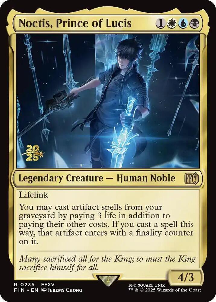 Noctis, Prince of Lucis (235) [Prerelease Cards]