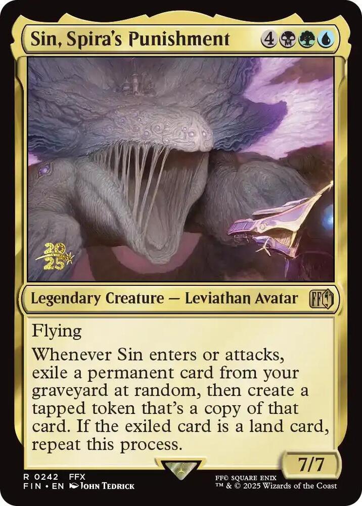Sin, Spira's Punishment (242) [Prerelease Cards]