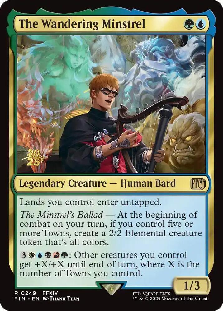 The Wandering Minstrel (249) [Prerelease Cards]