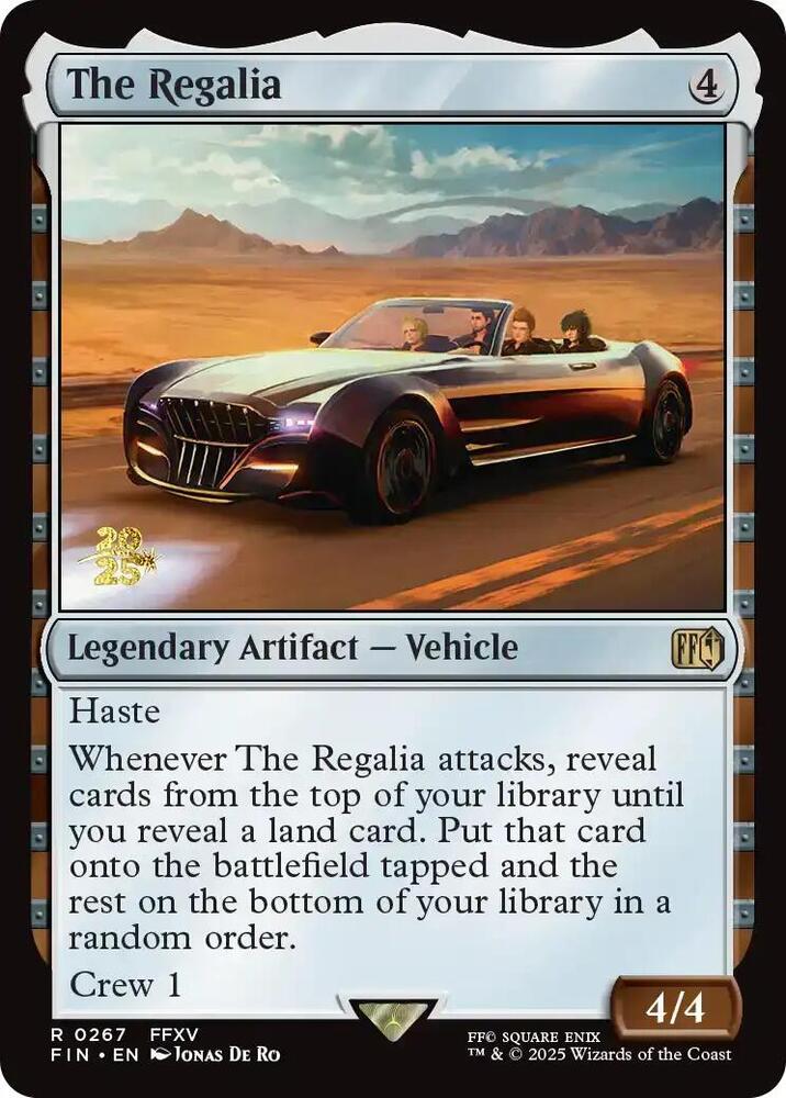 The Regalia (267) [Prerelease Cards]