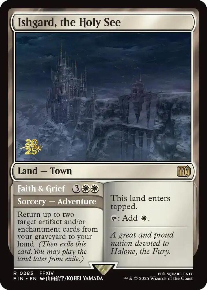 Ishgard, the Holy See (283) [Prerelease Cards]
