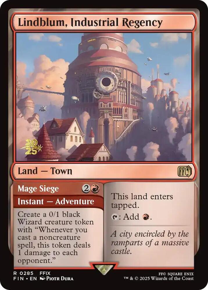 Lindblum, Industrial Regency (285) [Prerelease Cards]