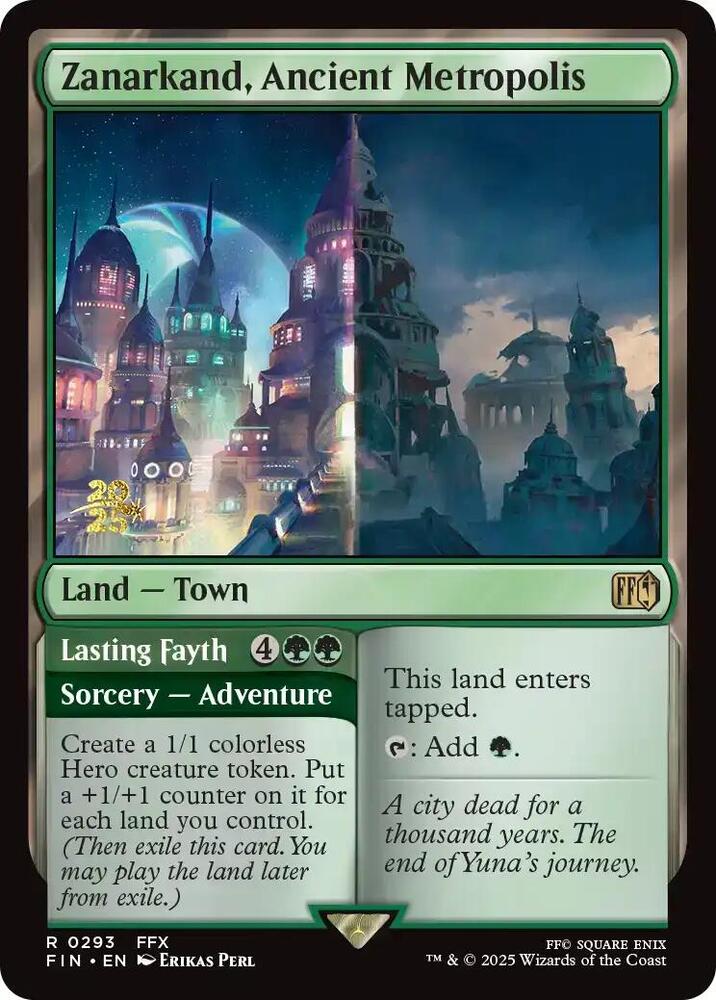 Zanarkand, Ancient Metropolis (293) [Prerelease Cards]