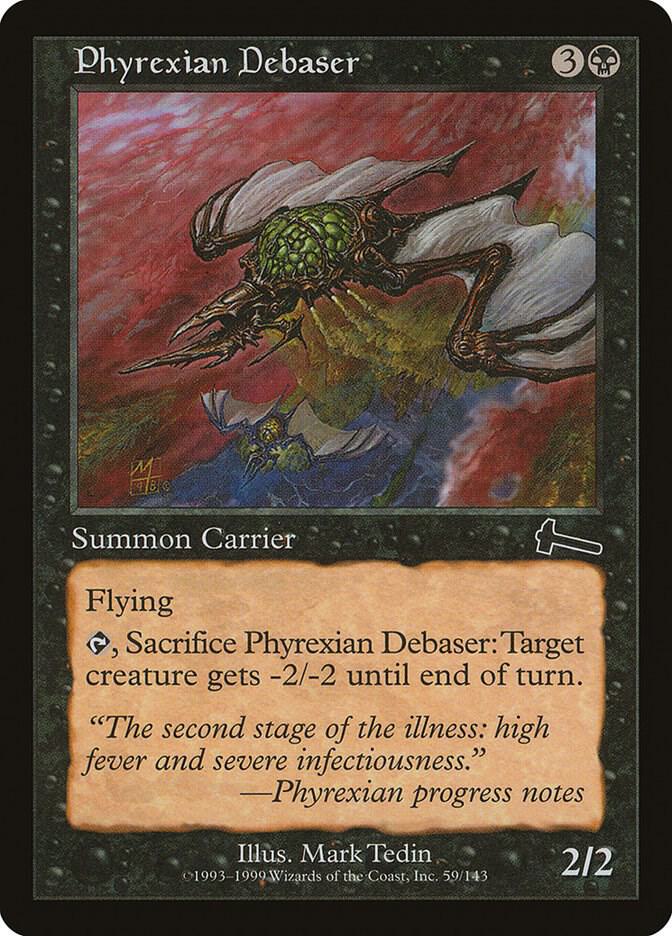 Phyrexian Debaser (59) [Urza's Legacy]