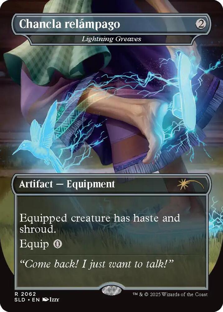 Chancla relámpago - Lightning Greaves (2062) [Secret Lair Drop]