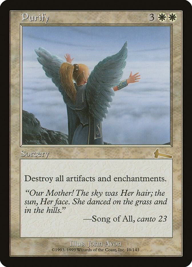 Purify (19) [Urza's Legacy]