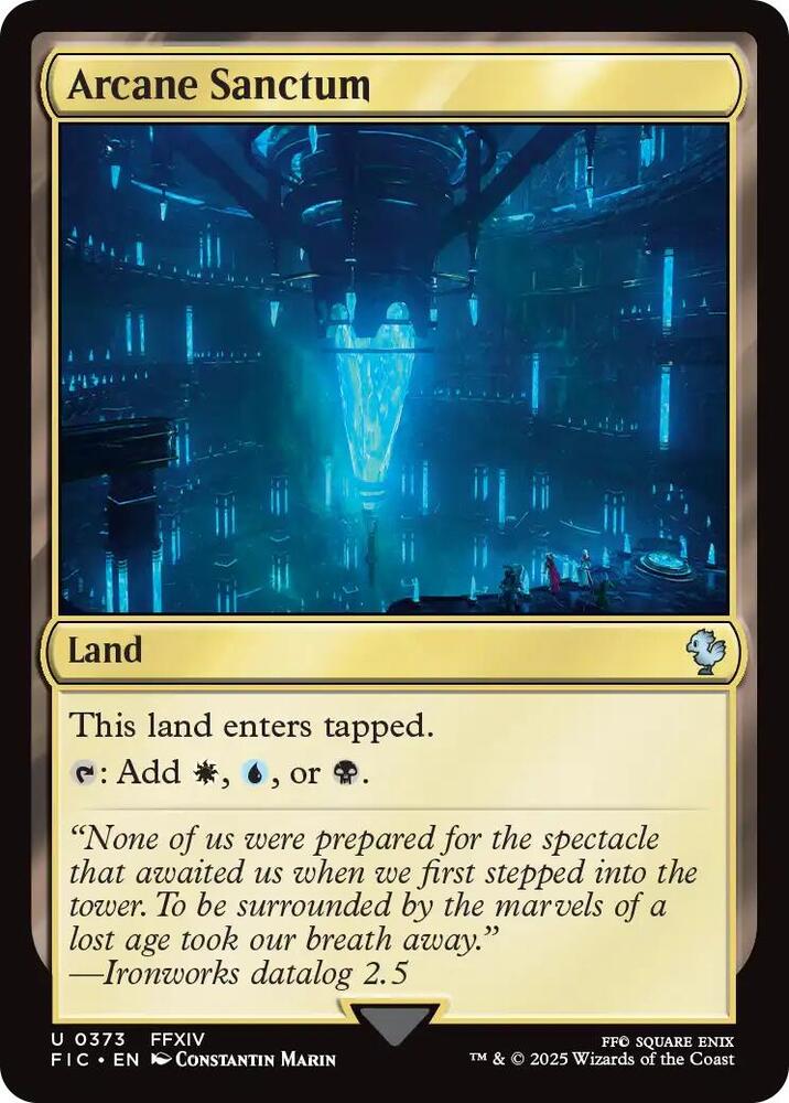 Arcane Sanctum (Surge Foil) (373) [Final Fantasy Commander]