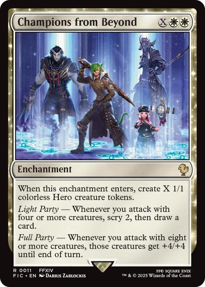 Champions from Beyond (Surge Foil) (11) [Final Fantasy Commander]