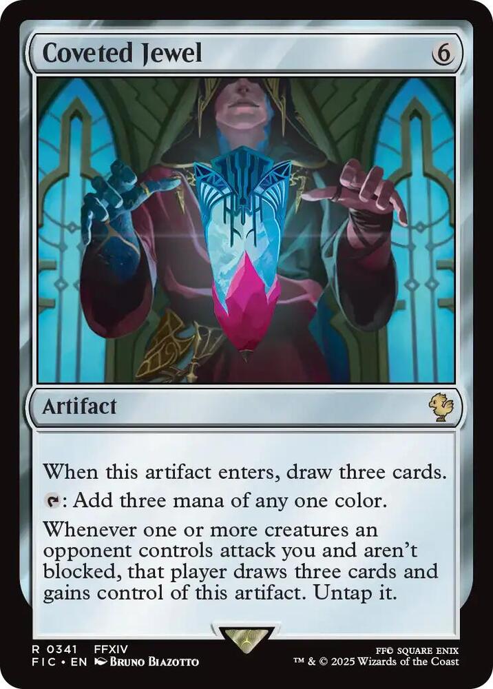 Coveted Jewel (Surge Foil) (341) [Final Fantasy Commander]