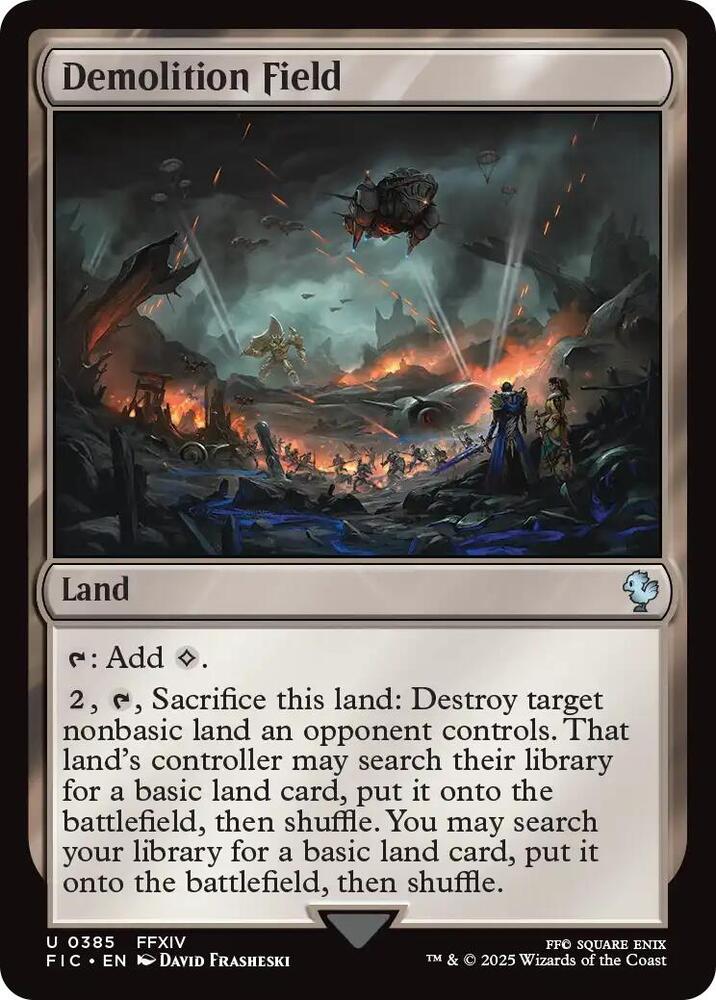 Demolition Field (Surge Foil) (385) [Final Fantasy Commander]