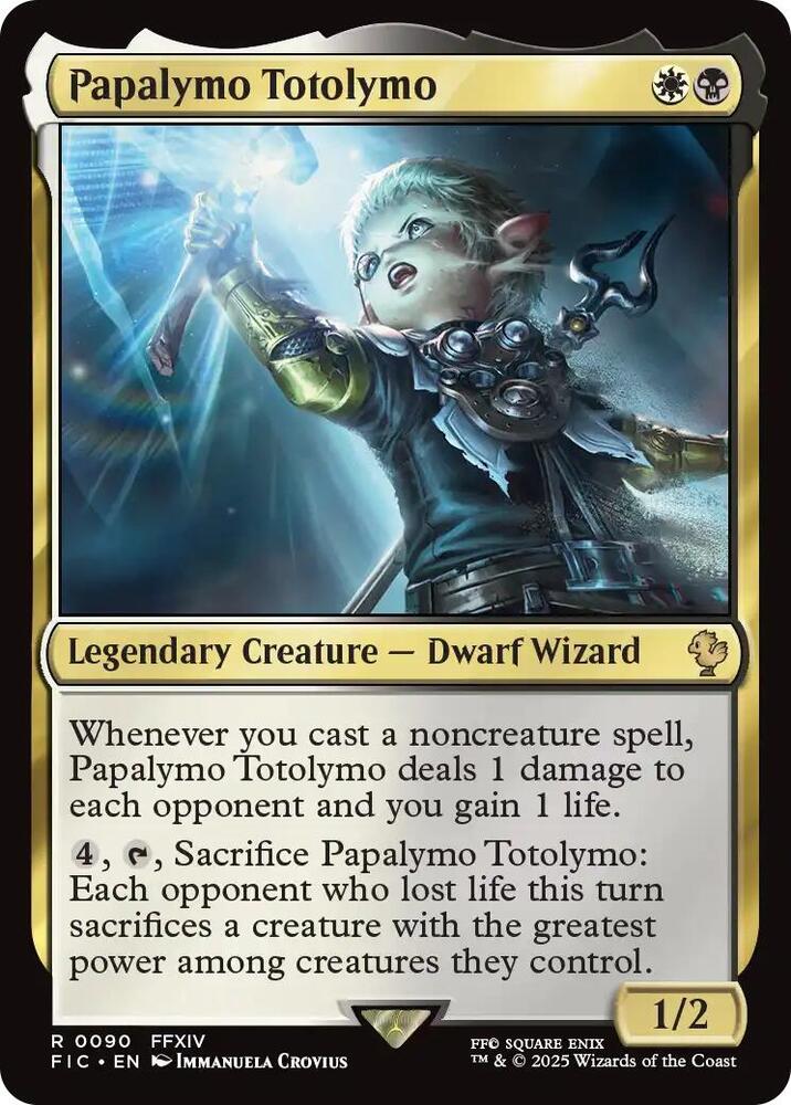 Papalymo Totolymo (Surge Foil) (90) [Final Fantasy Commander]