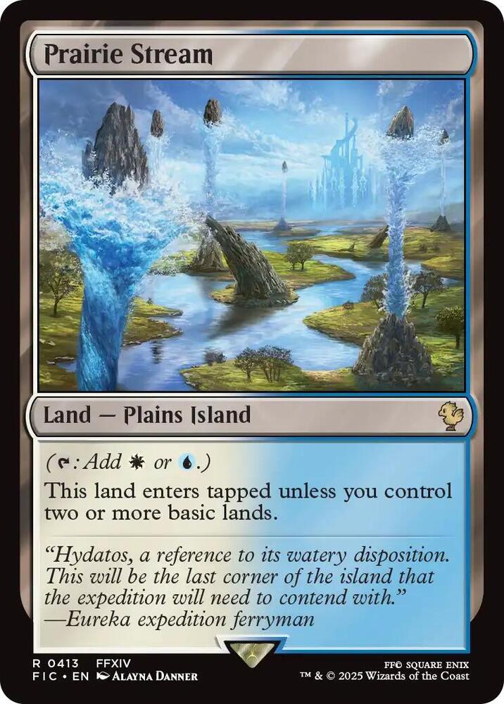Prairie Stream (Surge Foil) (413) [Final Fantasy Commander]