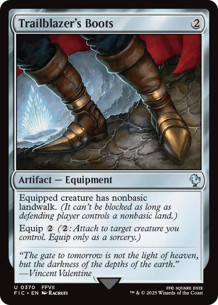 Trailblazer's Boots (Surge Foil) (370) [Final Fantasy Commander]