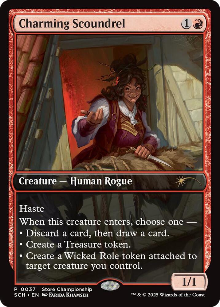 Charming Scoundrel (37) [Game Day Promos]