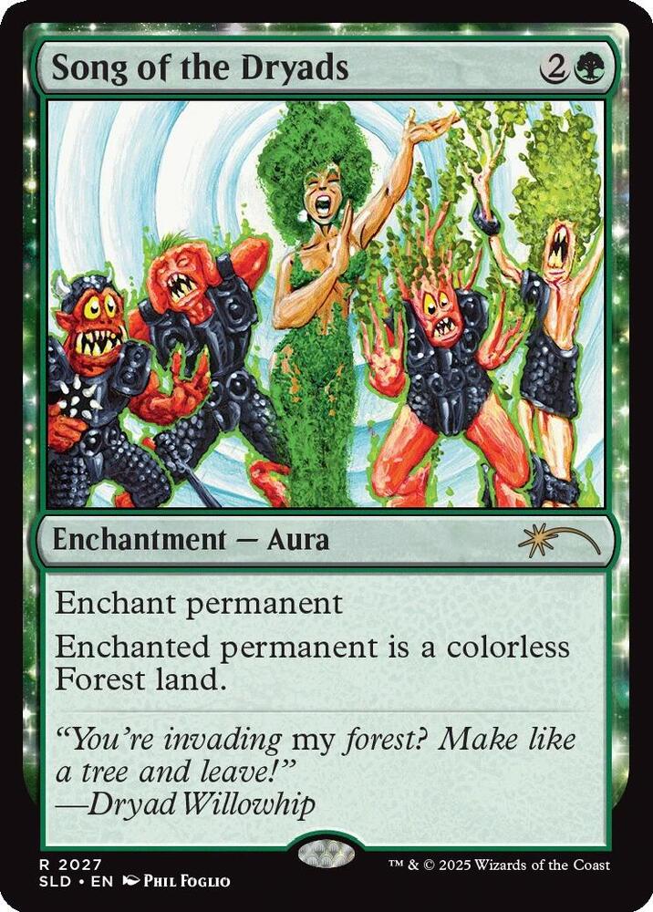 Song of the Dryads (2027) [Secret Lair Drop]
