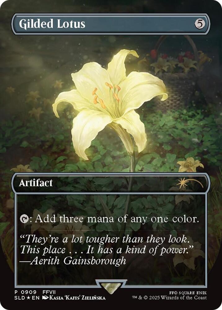 Gilded Lotus (Rainbow Foil) (909) [Secret Lair Drop]