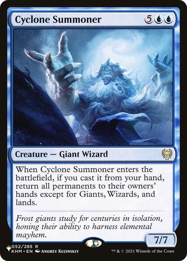 Cyclone Summoner (052/285) [The List]