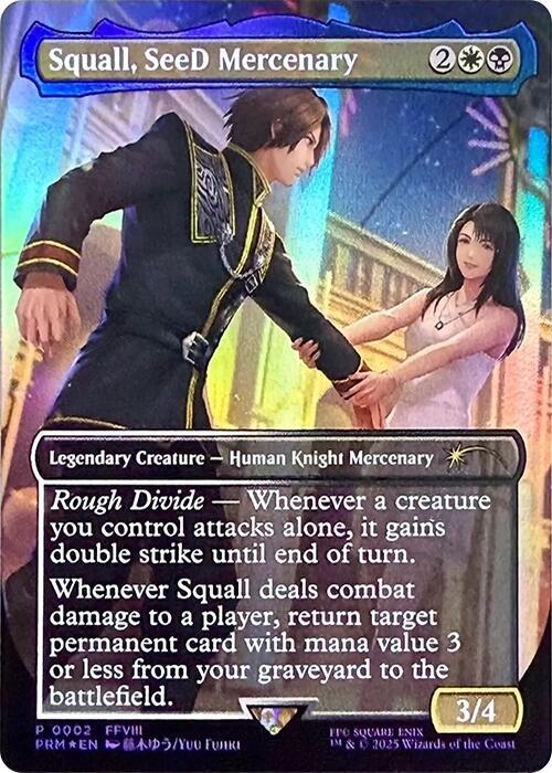 Squall, SeeD Mercenary (2) [Standard Showdown Promos]