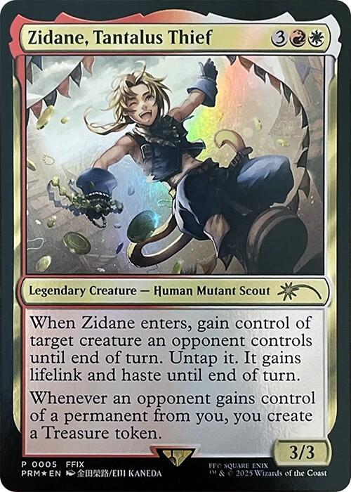 Zidane, Tantalus Thief (5) [WPN & Gateway Promos]