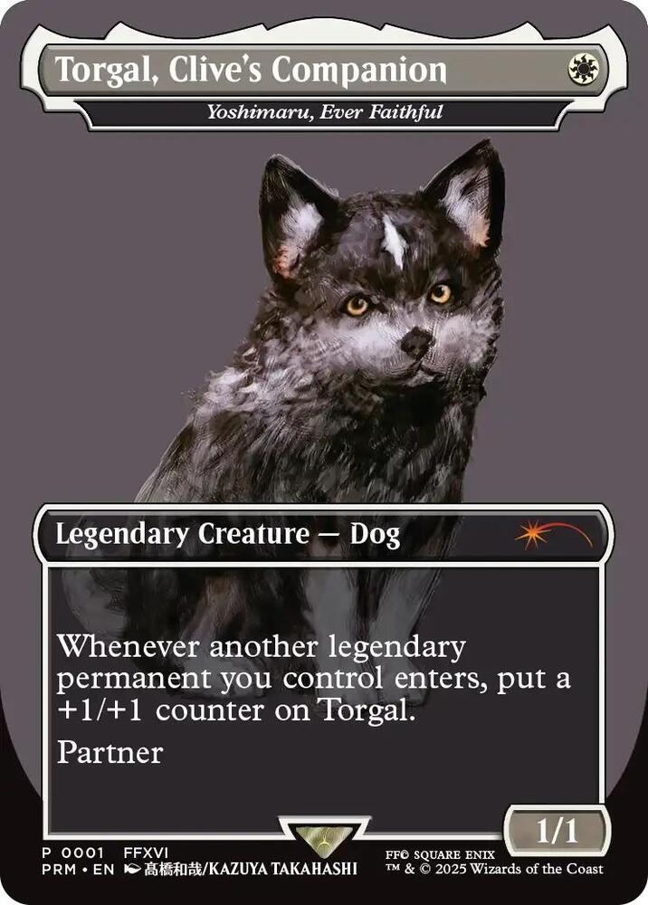 Torgal, Clive's Companion - Yoshimaru, Ever Faithful (MagicCon: Las Vegas 2025) (1) [MagicFest Cards]