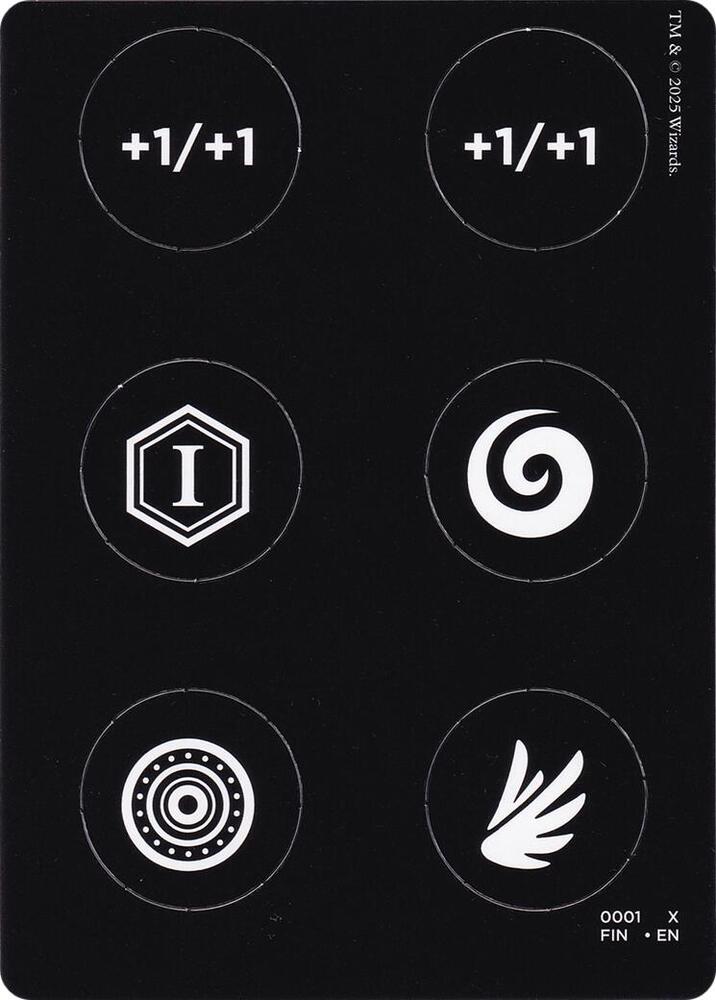 Punch Card Token (0001 // 0002) (1 // 2) [Final Fantasy]