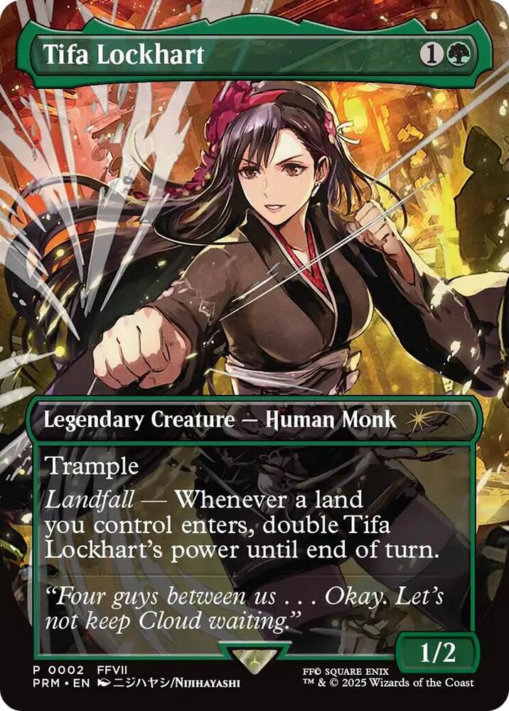 Tifa Lockhart (Borderless) (2) [MagicFest Cards]