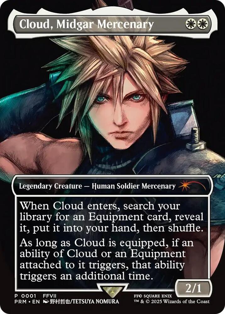 Cloud, Midgar Mercenary (1) [Pro Tour Promos]