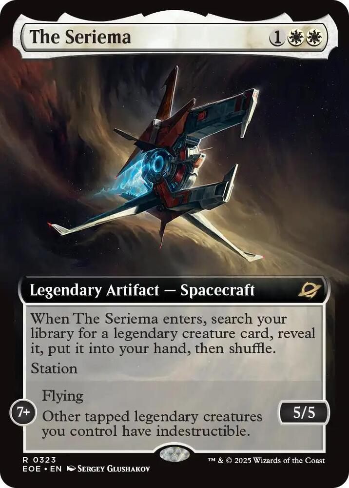 The Seriema (Extended Art) (323) [Edge of Eternities]
