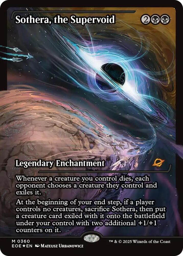 Sothera, the Supervoid (Showcase) (360) [Edge of Eternities]