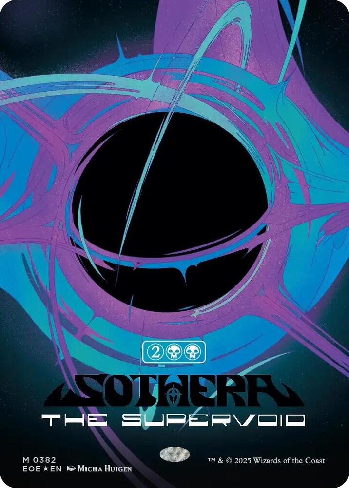 Sothera, the Supervoid (Singularity Foil) (382) [Edge of Eternities]