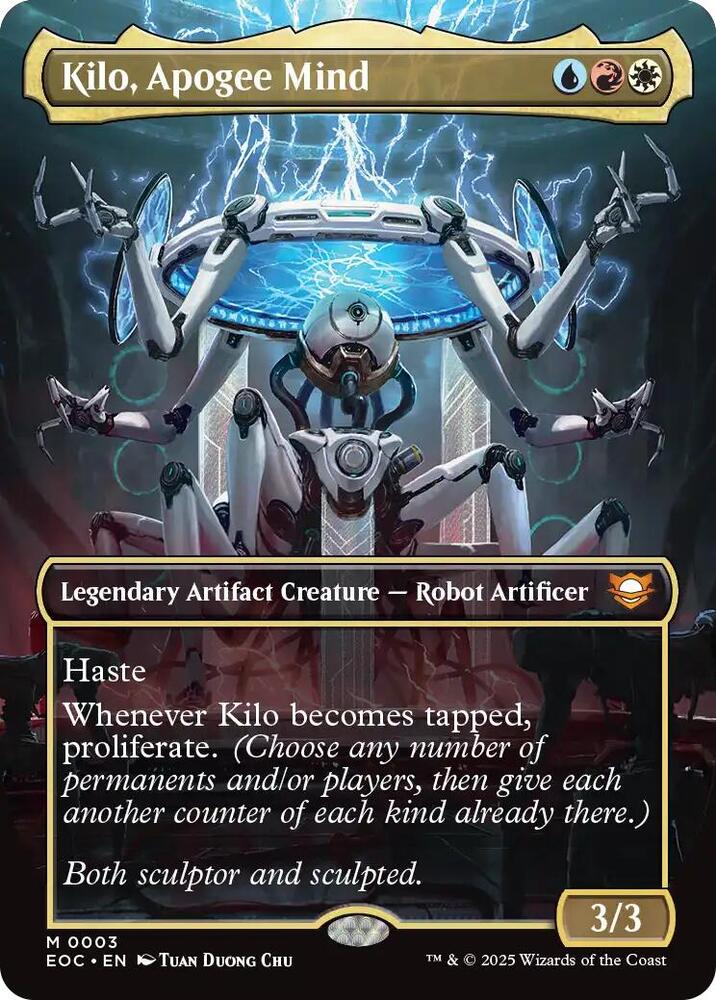 Kilo, Apogee Mind (Borderless) (3) [Edge of Eternities Commander]