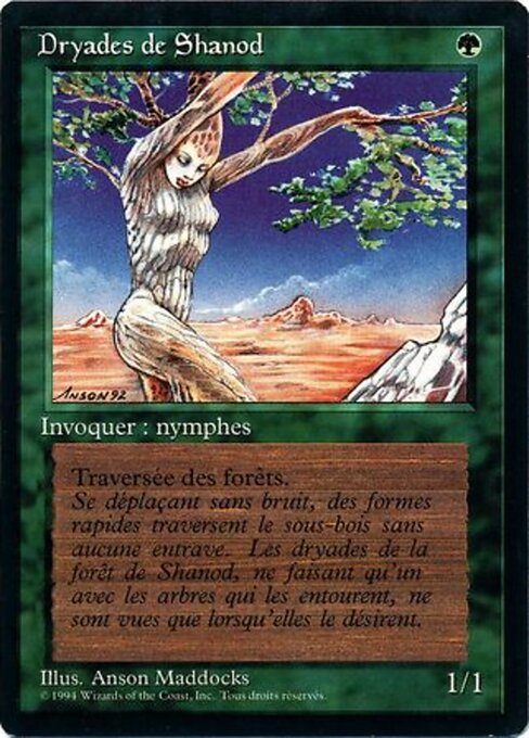 Shanodin Dryads (216) [Foreign Black Border]