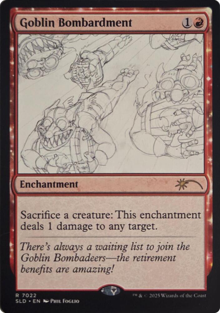 Goblin Bombardment (7022) [Secret Lair Drop]