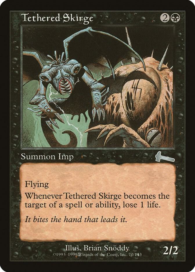 Tethered Skirge (70) [Urza's Legacy]