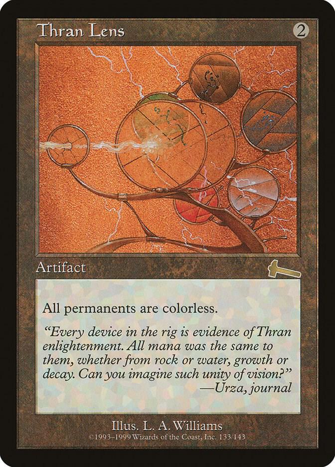 Thran Lens (133) [Urza's Legacy]