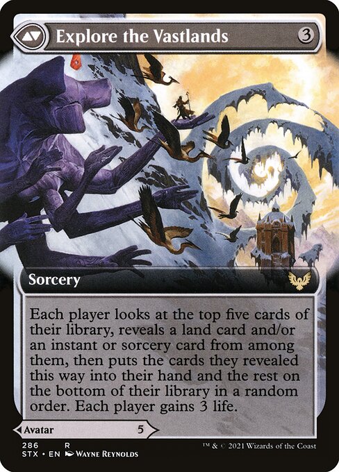 Wandering Archaic (Extended Art) (286) [Strixhaven: School of Mages] [Extended Art] Reverse