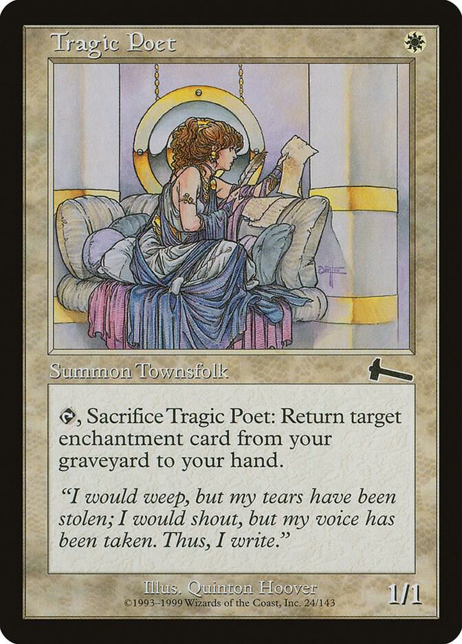 Tragic Poet (24) [Urza's Legacy]