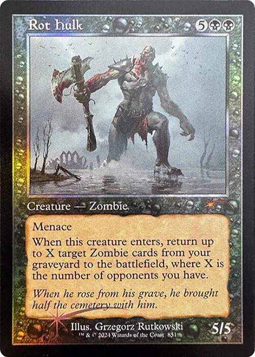 Rot Hulk (Retro Frame) (851) [Secret Lair Drop]