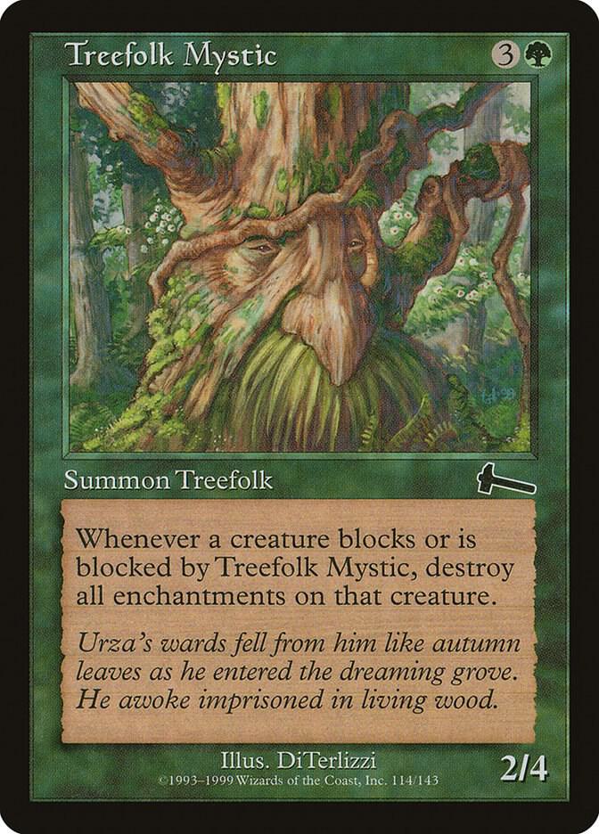 Treefolk Mystic (114) [Urza's Legacy]