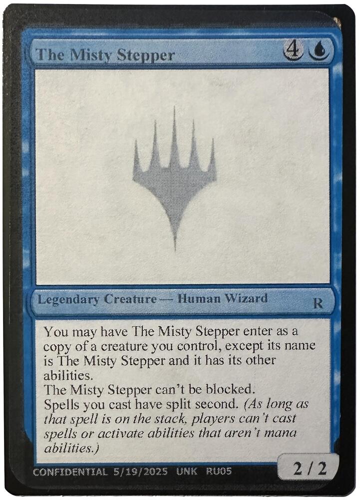 The Misty Stepper [Un-Known Event Playtest Cards]