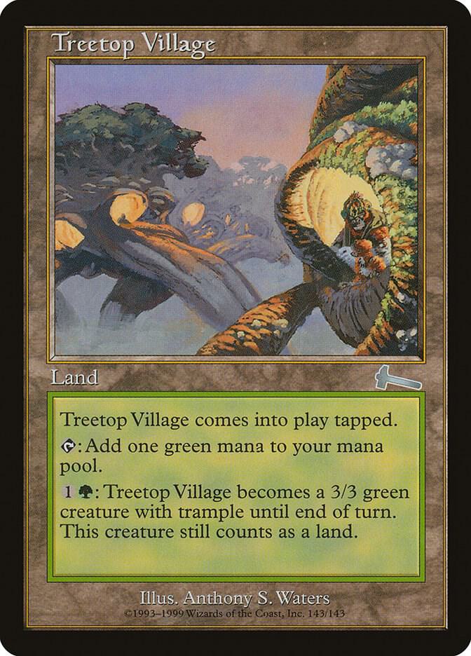 Treetop Village (143) [Urza's Legacy]