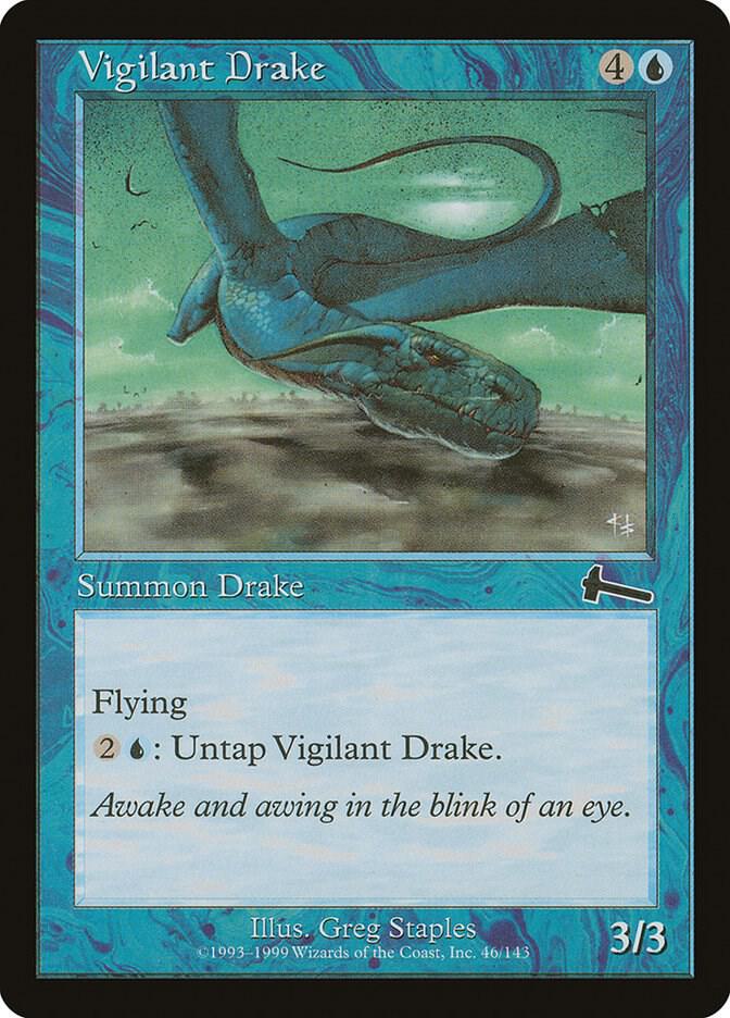Vigilant Drake (46) [Urza's Legacy]