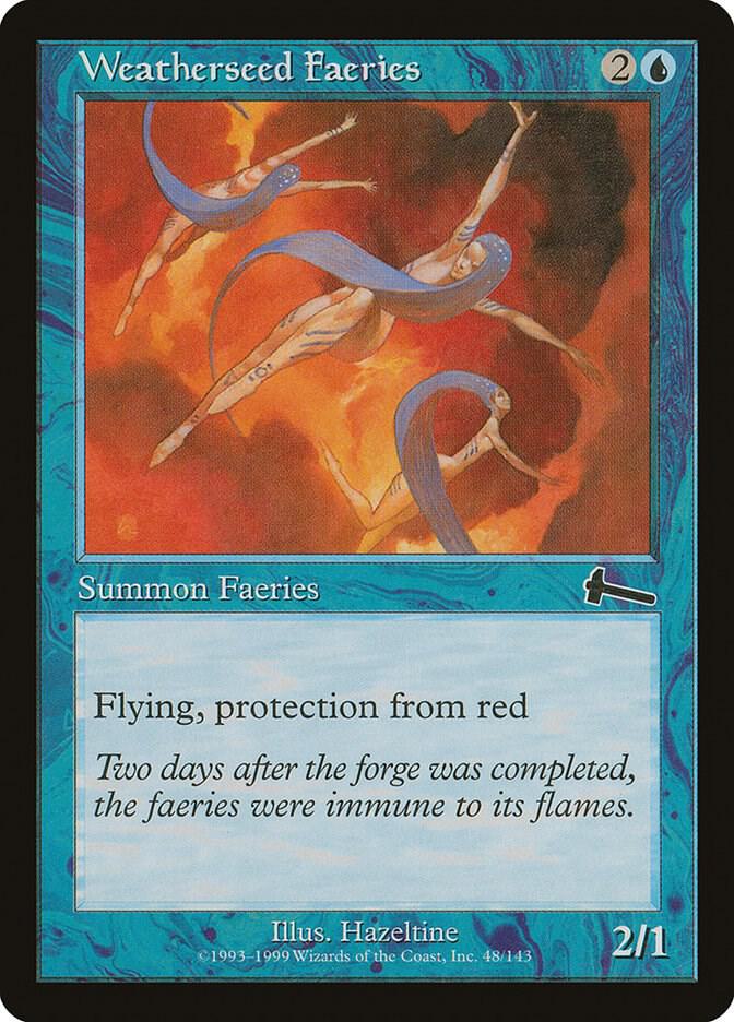 Weatherseed Faeries (48) [Urza's Legacy]