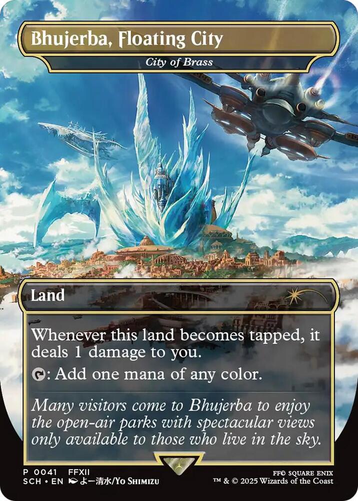 Bhujerba, Floating City - City of Brass (41) [Game Day Promos]